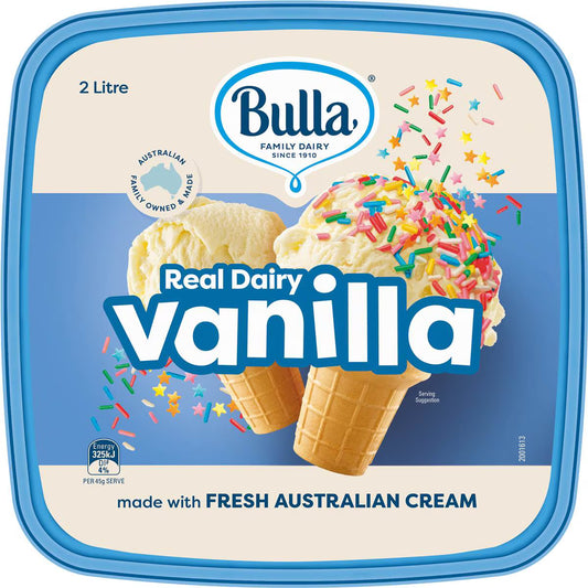 Vanilla Ice Cream | 2L | Bulla | YG-112234-MC-980243
