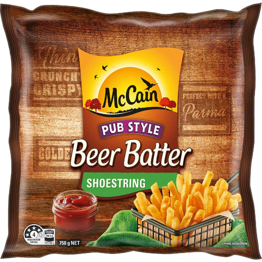 Beer Batter Chips Shoestring | 750g | Mccain | YG-006887-WW-135419