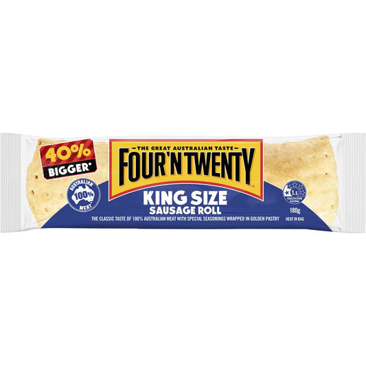 Traveller King Size Sausage Roll | 180g | Four'n Twenty | YG-006719-MC-149190
