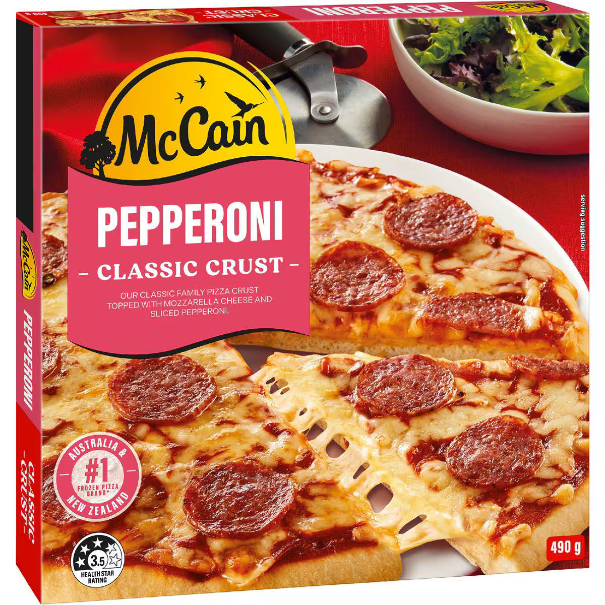 Family Pizza Pepperoni | 490g | Mccain | YG-113071-MC-980318