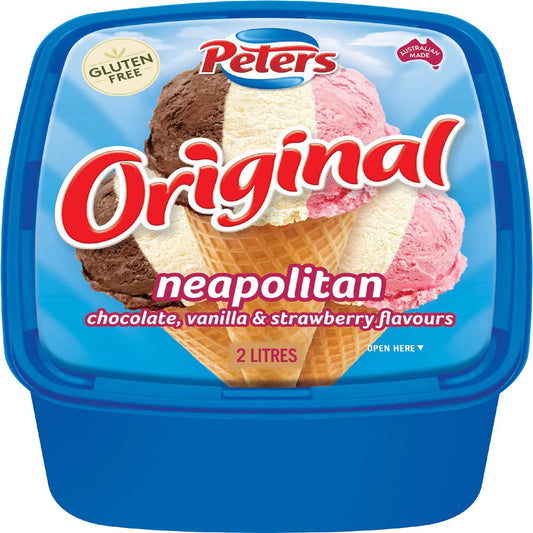 Original Neapolitan Ice Cream | 2L | Peters | YG-113032-MC-980172