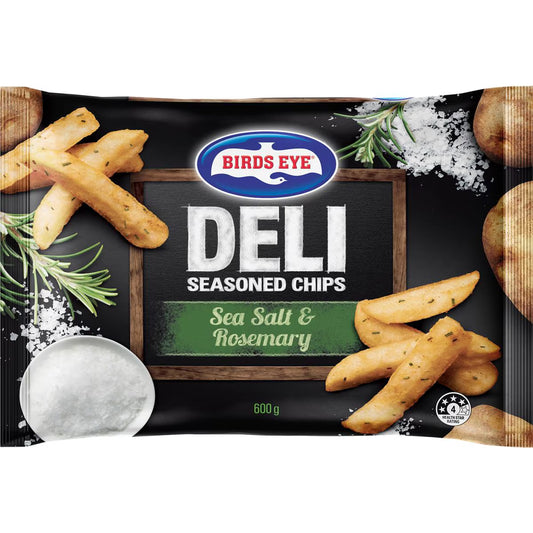 Deli Seasoned Chips Sea Salt & Rosemary | 600g | Birds Eye | YG-006780-MC-980331