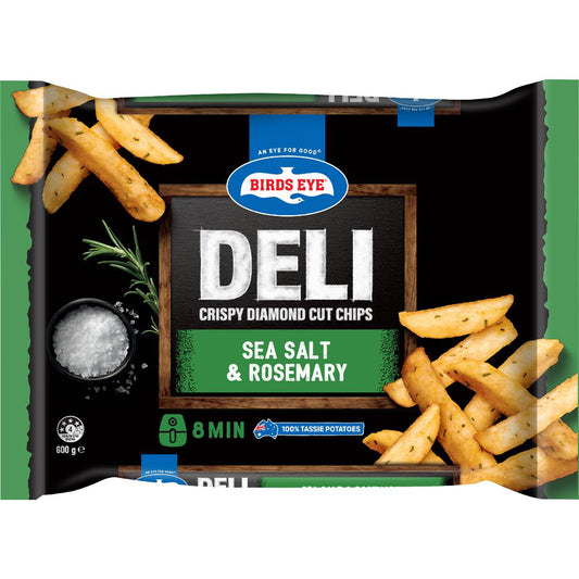 Deli Seasoned Chips Sea Salt & Rosemary | 600g | Birds Eye | YG-006780-MC-980331