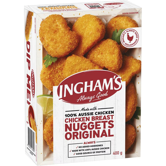Crumbed Chicken Breast Nuggets | 400g | Ingham's | YG-112245-MC-980298