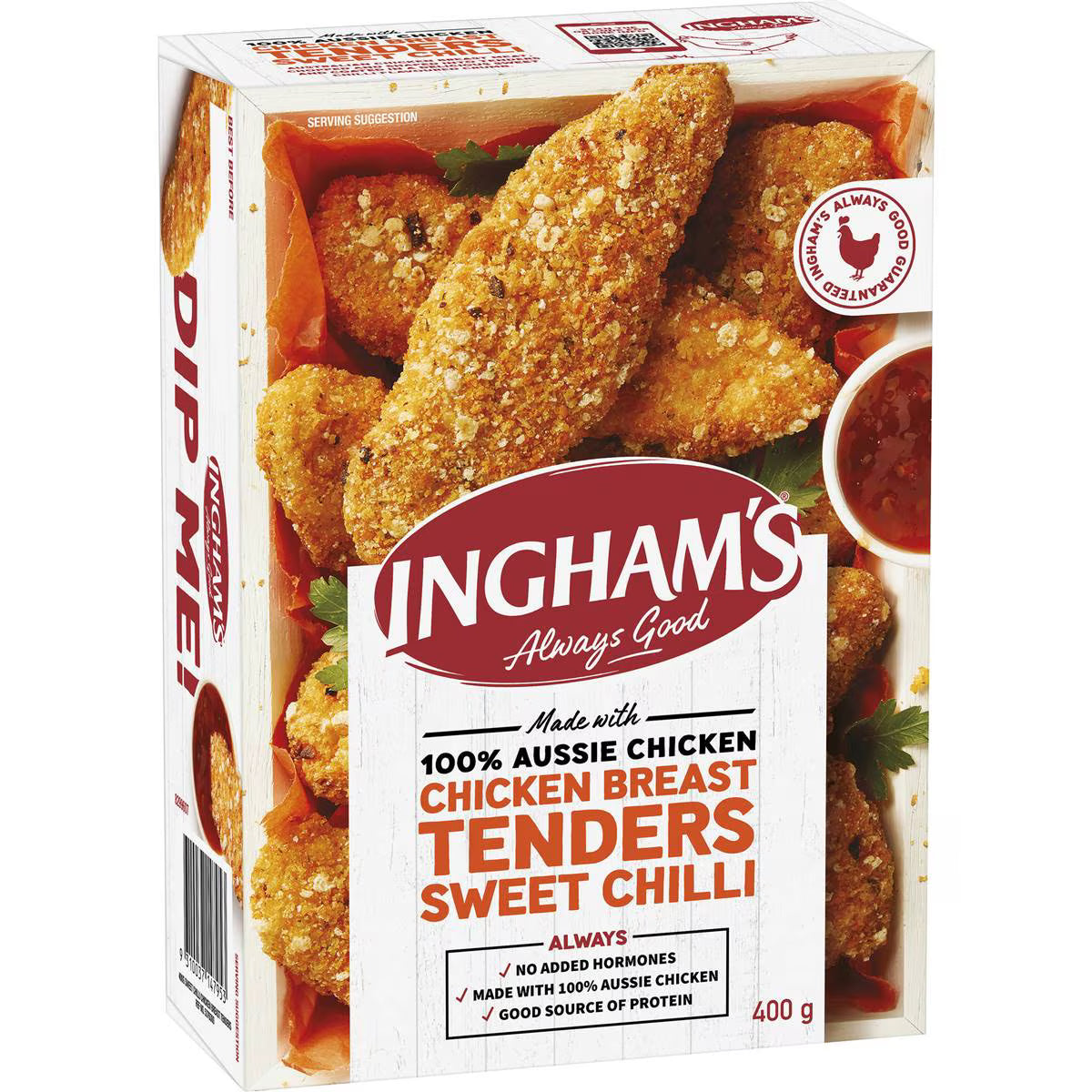 Frozen Chicken Breast Tenders Sweet Chilli | 400g | Ingham's | YG-112244-MC-980296