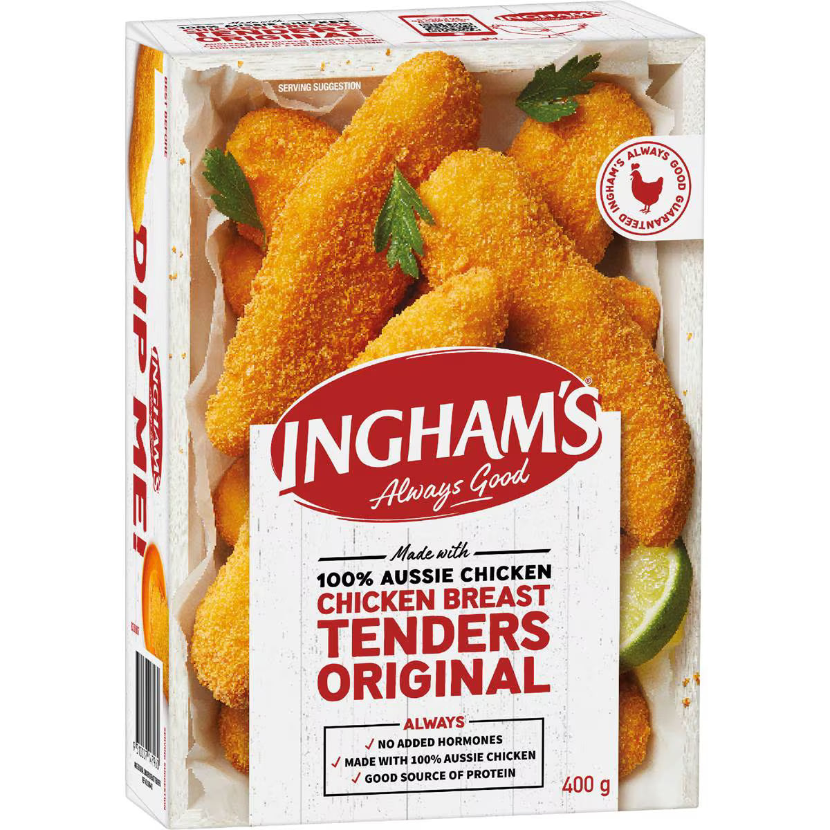 Frozen Chicken Breast Tenders Original | 400g | Ingham's | YG-112246-MC-980299