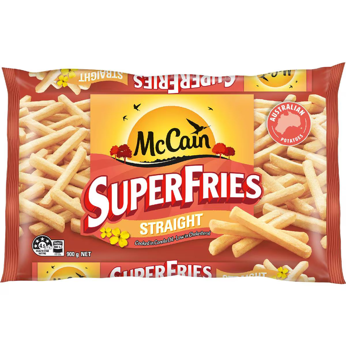 Superfries Straight Cut | 900g | Mccain | YG-112260-MC-980330