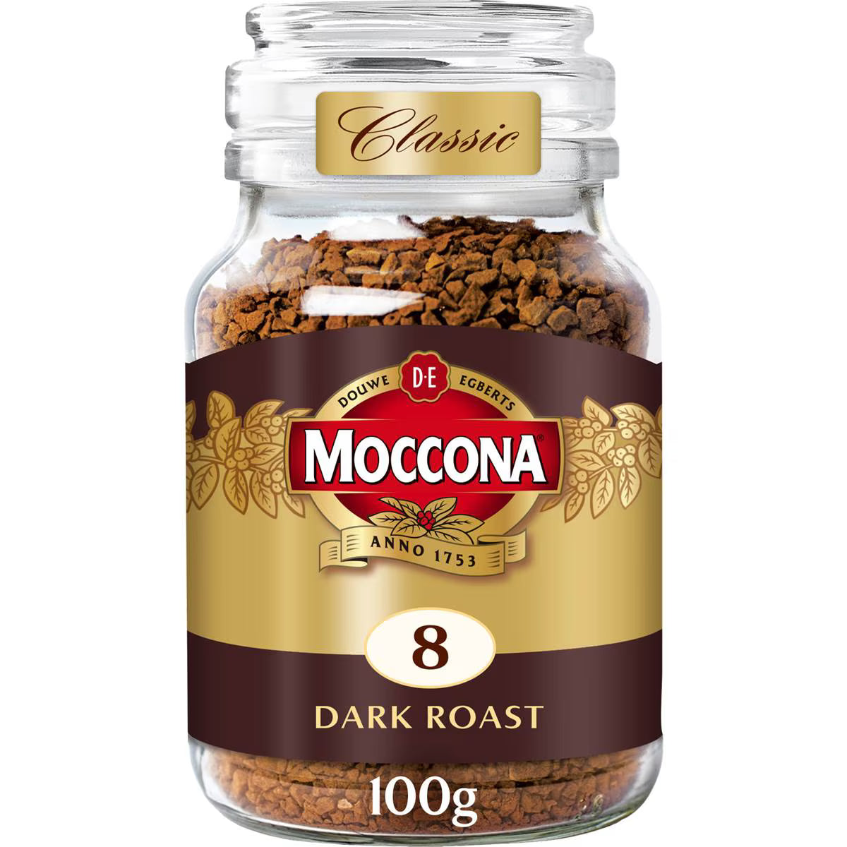 Freeze Dried Instant Coffee Classic Dark Roast | 100g | Moccona | YG-112758-MC-977886