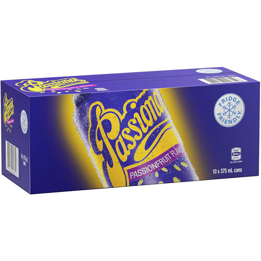 Passionfruit Soft Drink Cans | 375ml x 10 Pack | Passiona | YG-112490-MC-975723