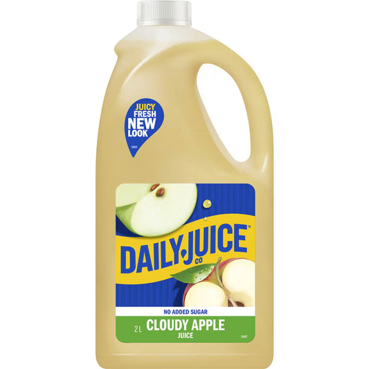 Cloudy Apple Fruit Juice Juice No Added Sugar | 2L | Daily Juice Co | YG-006817-WW-135871