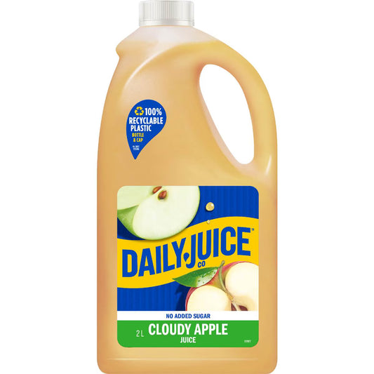 Cloudy Apple Fruit Juice Juice No Added Sugar | 2L | Daily Juice Co | YG-006817-WW-135871