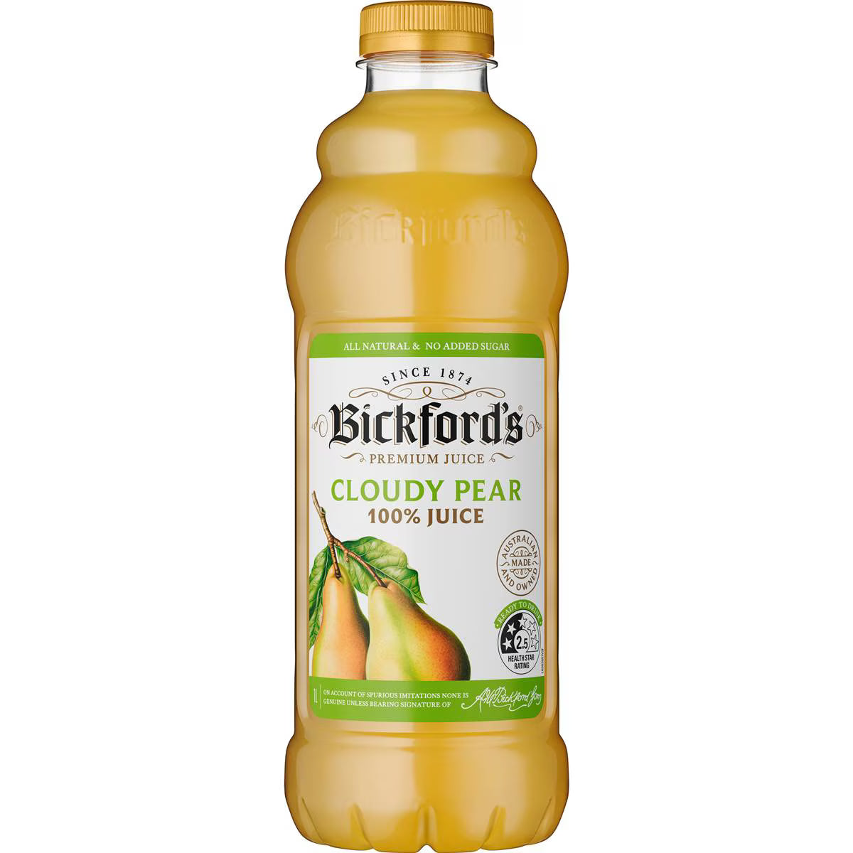 Cloudy Pear Juice | 1L | Bickford's | YG-112449-MC-975536