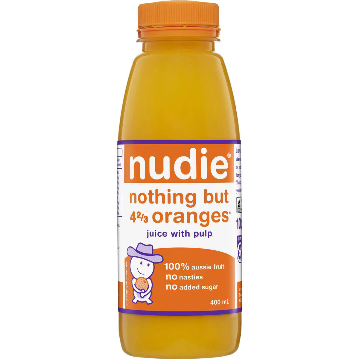 100 Orange Juice | 400ml | Nudie | YG-006831-WW-135905