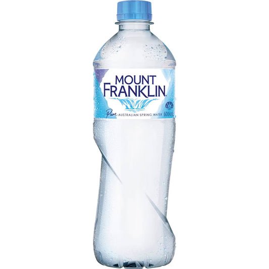 Spring Water Bottle | 600ml | Mount Franklin | YG-112425-MC-975425