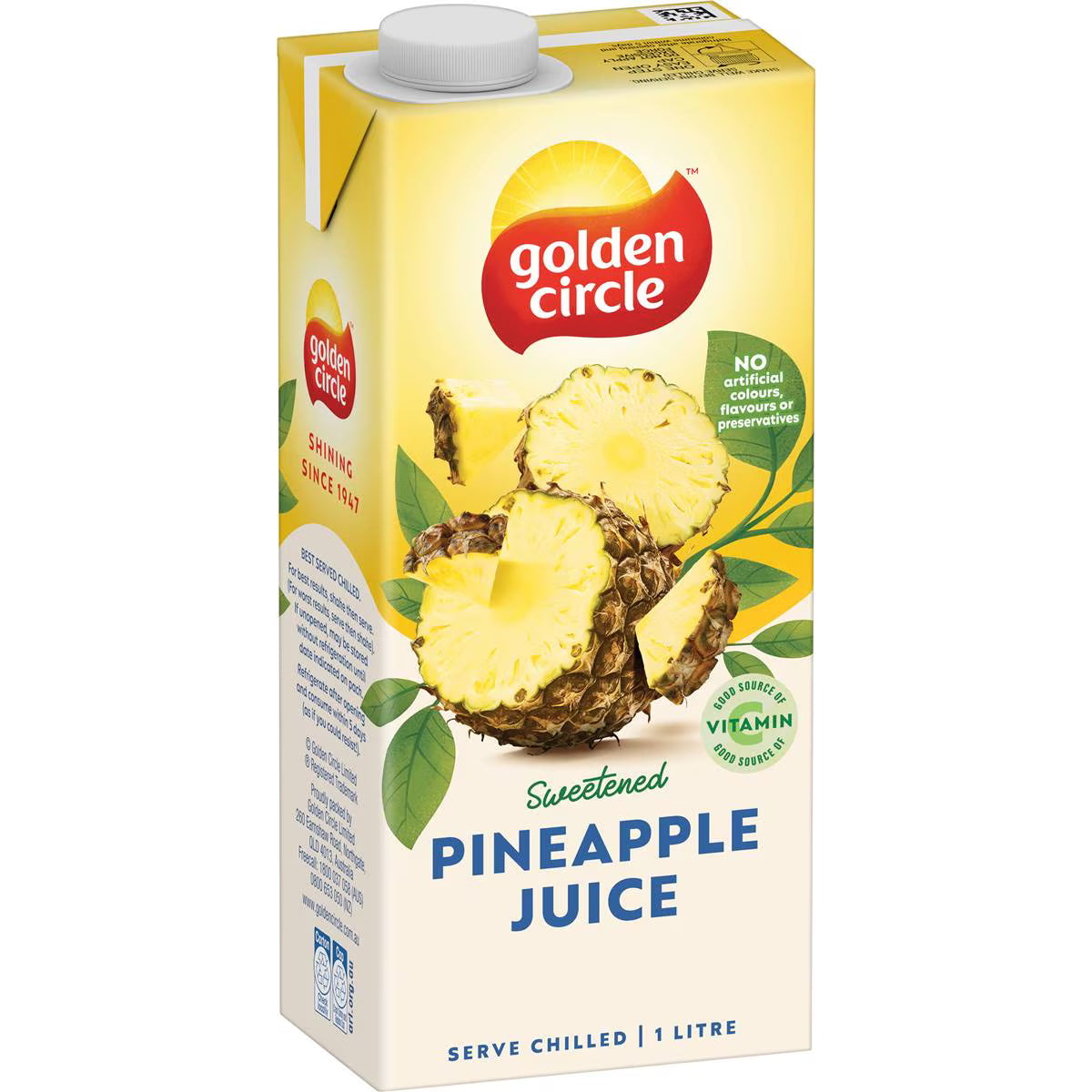 Pineapple Fruit Juice Sweetened | 1L | Golden Circle | YG-111505-MC-975597