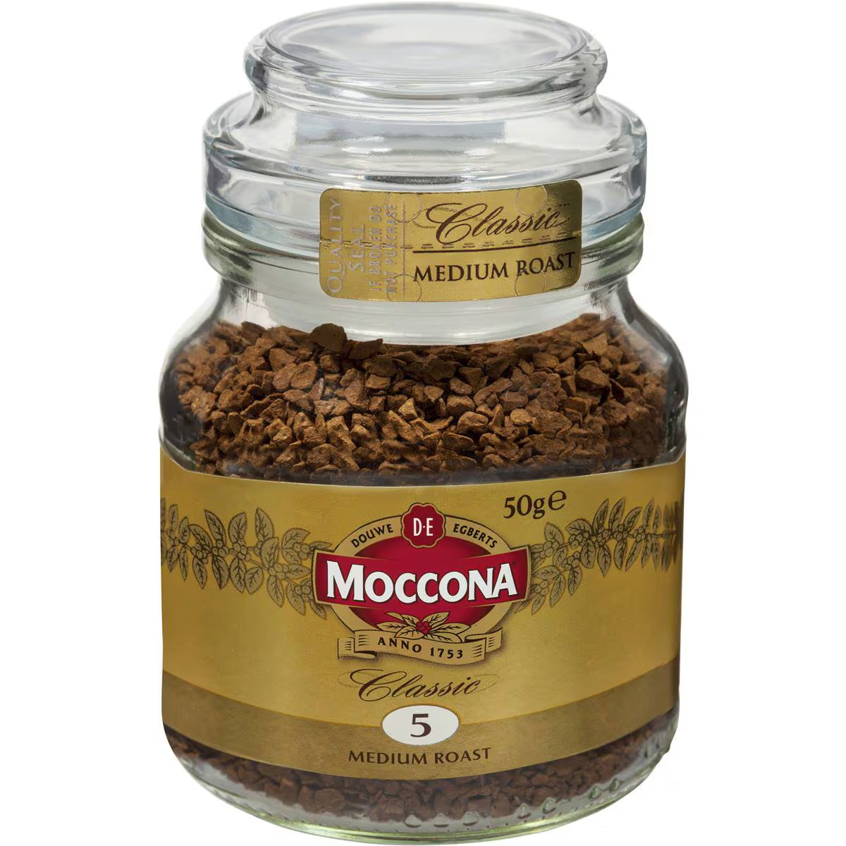 Freeze Dried Instant Coffee Classic Medium Roast | 50g | Moccona | YG-112755-MC-977877