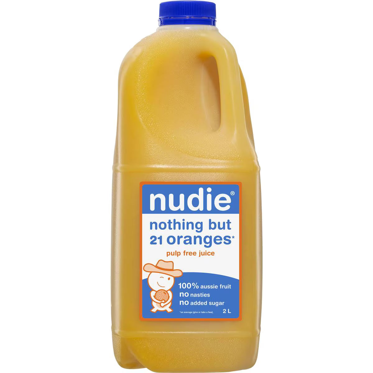Nothing But Oranges Pulp Free Juice | 2L | Nudie | YG-006897-WW-136059