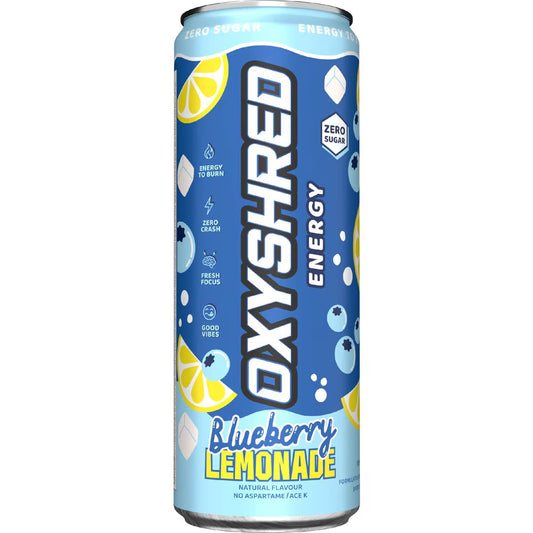 Energy Drink Blueberry Lemonade | 355ml | Oxyshred | YG-111507-MC-975602