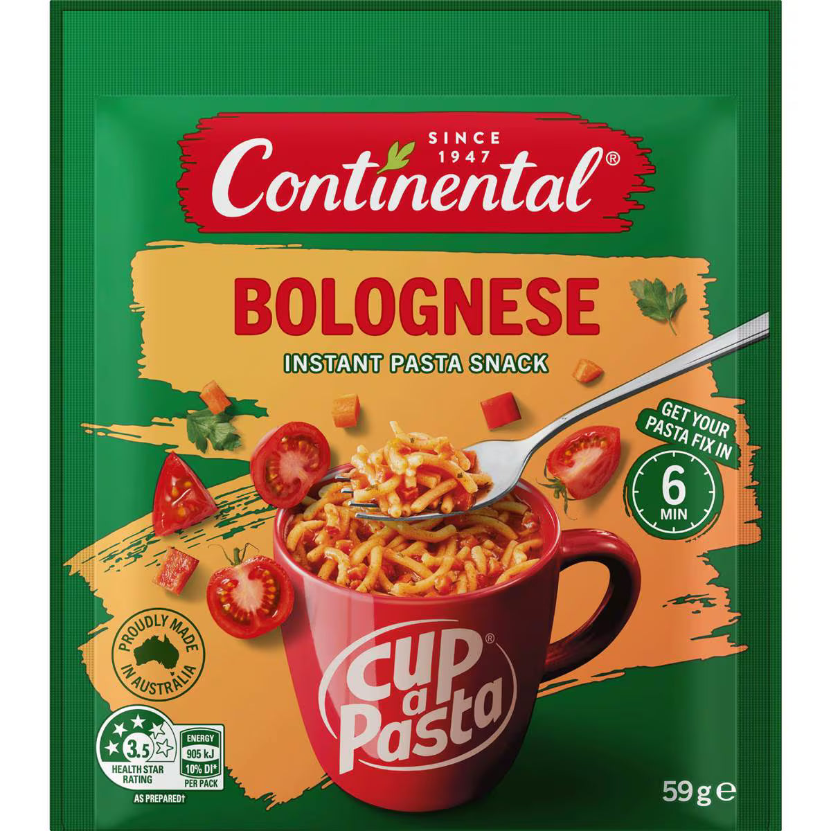 Cup A Pasta Bolognese | 59g | Continental | YG-111998-MC-978188