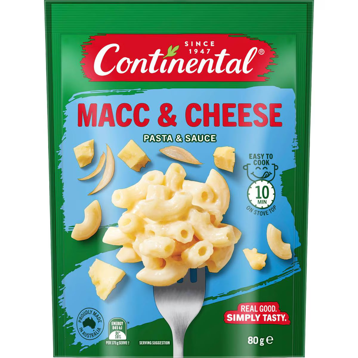 Pasta & Sauce Macc & Cheese | 80g | Continental | YG-112839-MC-978208