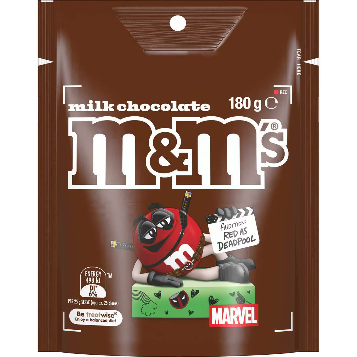 Milk Chocolate Snack & Share Bag | 180g | M&M's | YG-111762-MC-977480