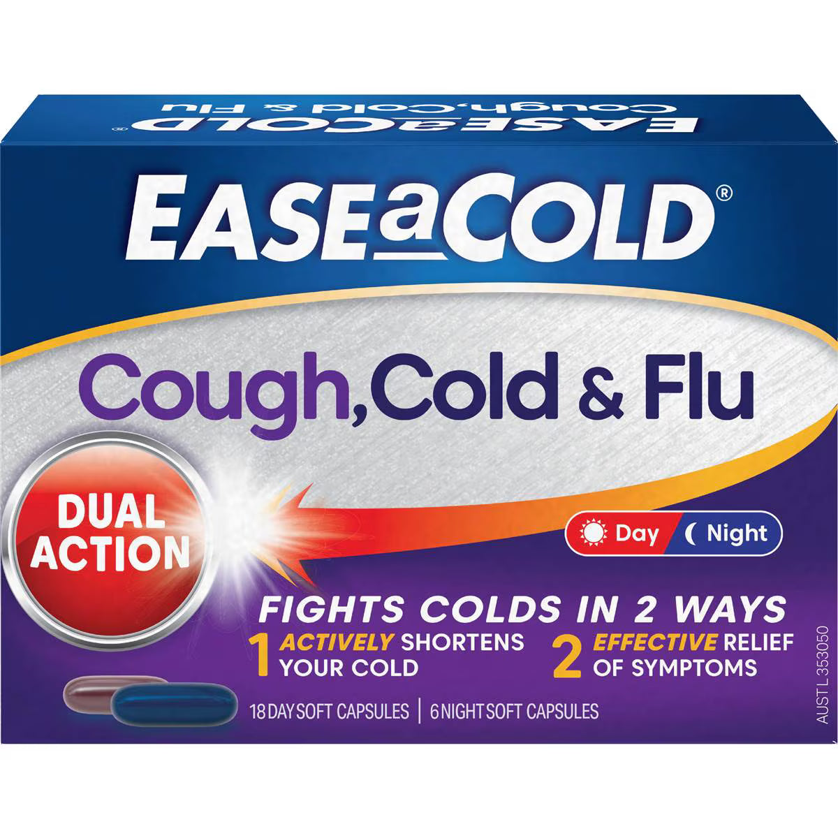Tablets Cough Cold & Flu | 24 Pack | Easeacold | YG-008256-WW-157825
