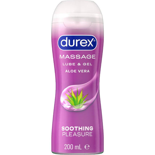 Play Aloe Vera 2 In 1 Massage Gel Lubricant | 200ml | Durex | YG-111926-MC-151175