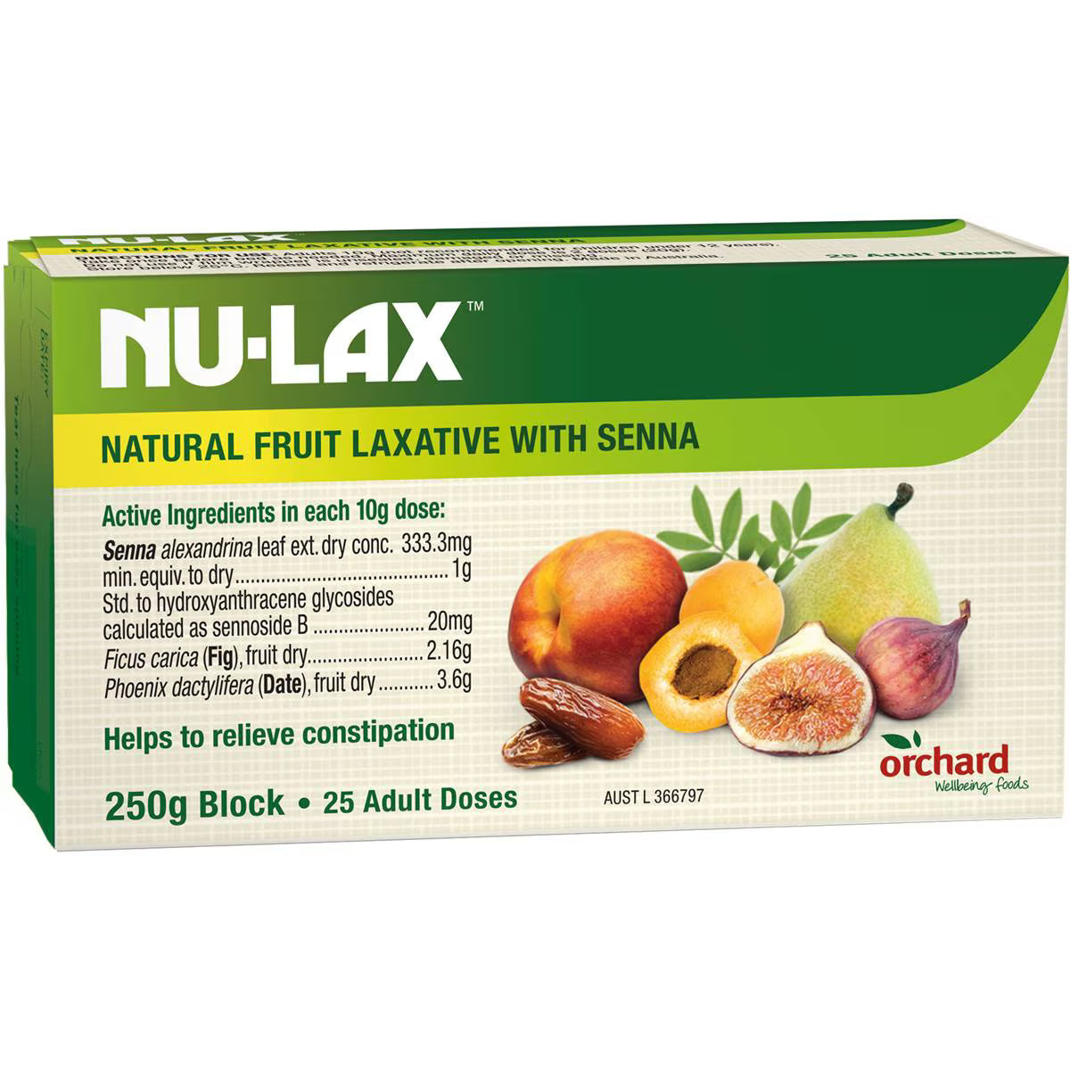 Laxatives Natural Fruit | 250g | Nu-Lax | YG-009314-WW-158500