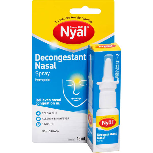 Decongestant Nasal Spray | 15ml | Nyal | YG-111941-MC-978003