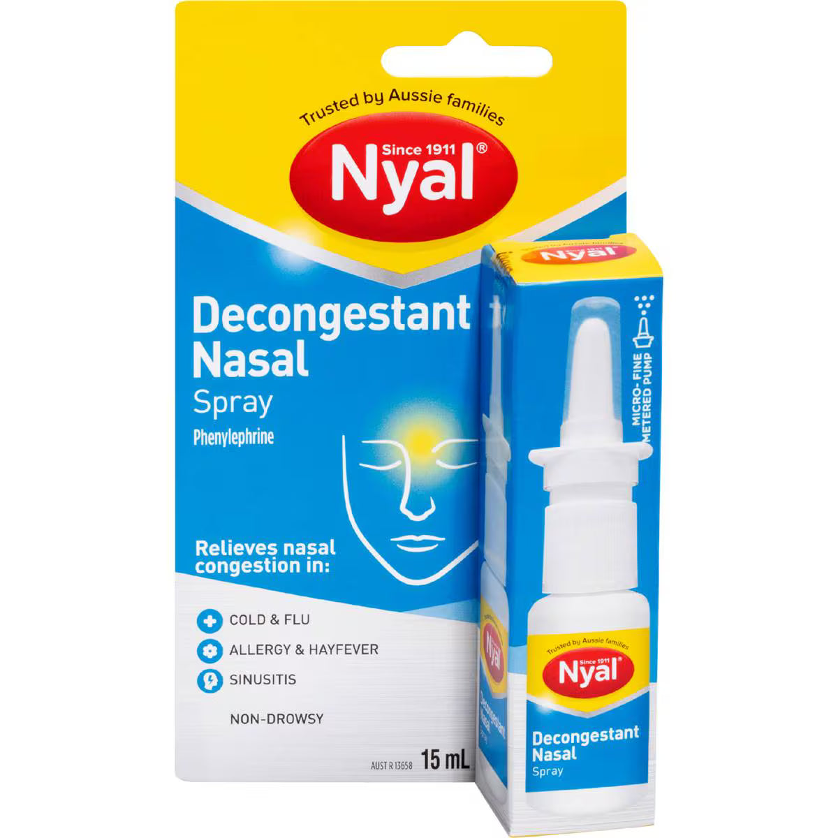 Decongestant Nasal Spray | 15ml | Nyal | YG-111941-MC-978003