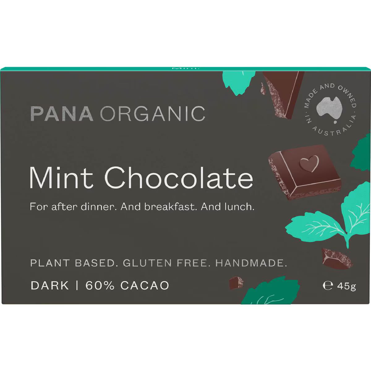 Organic Mint Chocolate | 45g | Pana | YG-004713-WW-158584