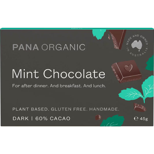 Organic Mint Chocolate | 45g | Pana Organic | YG-004713-WW-158584