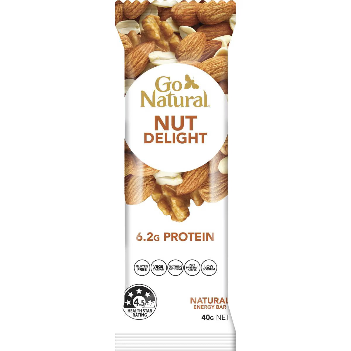 Bars Nut Delight | 40g | Go Natural | YG-112605-MC-977284