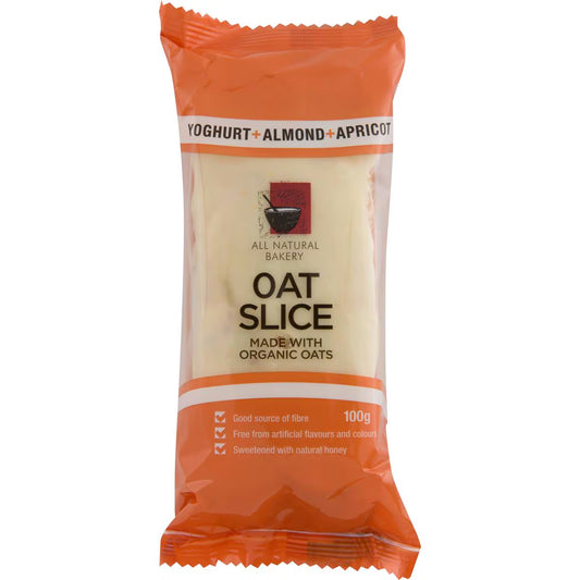 Bars Oat Slice Yog Almond & Apricot | 100g | All Natural Bakery | YG-010704-WW-159077