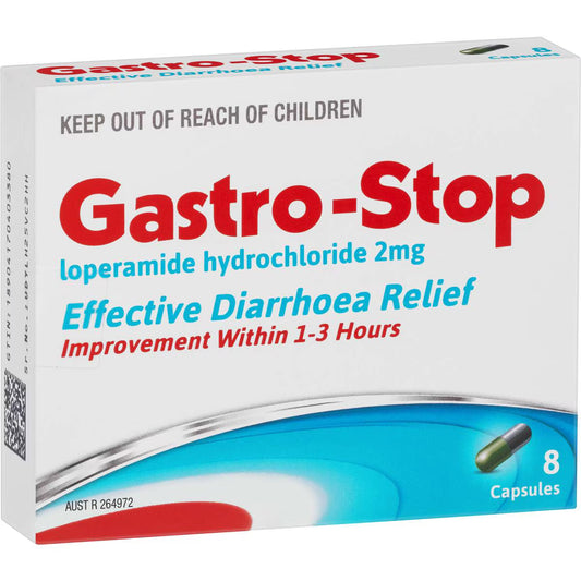 Capsules | 8 Pack | Gastro-Stop | YG-111932-MC-977984