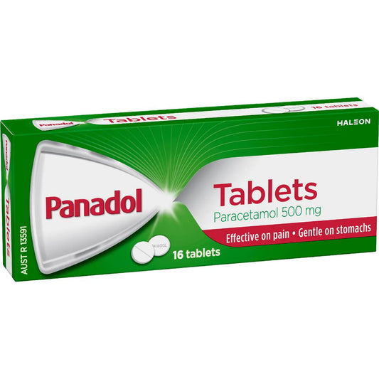 Tablet With Paracetamol For Fast Pain Relief 500mg | 16 Pack | Panadol | YG-112790-MC-978000