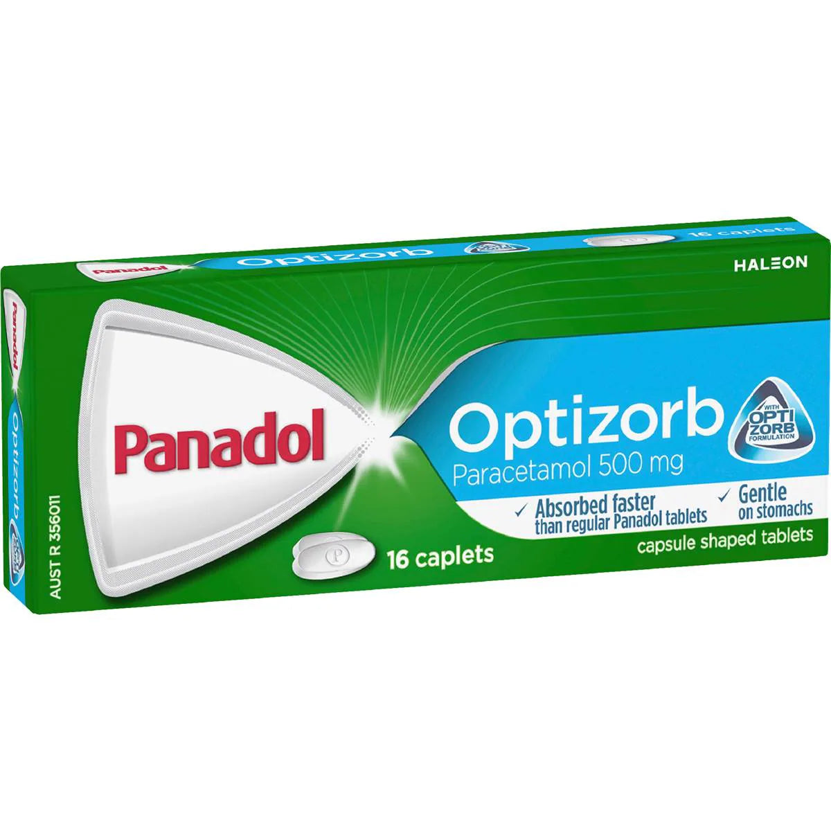 With Optizorb Paracetamol For Fast Pain Relief 500mg | 16 Pack | Panadol | YG-111940-MC-978002