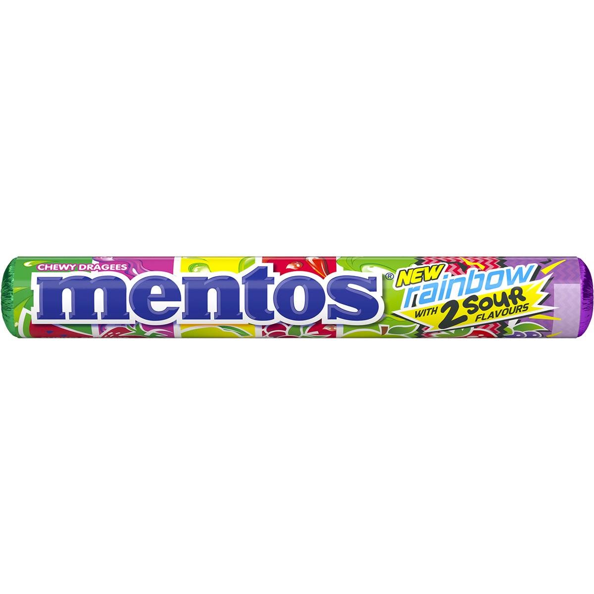 Fruit Chews Rainbow | 37.5g | Mentos | YG-112579-MC-976982