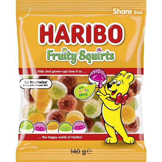 Fruity Squirts | 140g | Haribo | YG-111674-MC-977074