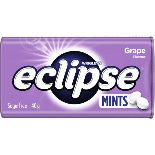 Grape Sugar Free Mints Tin | 40g | Eclipse | YG-111627-MC-976879