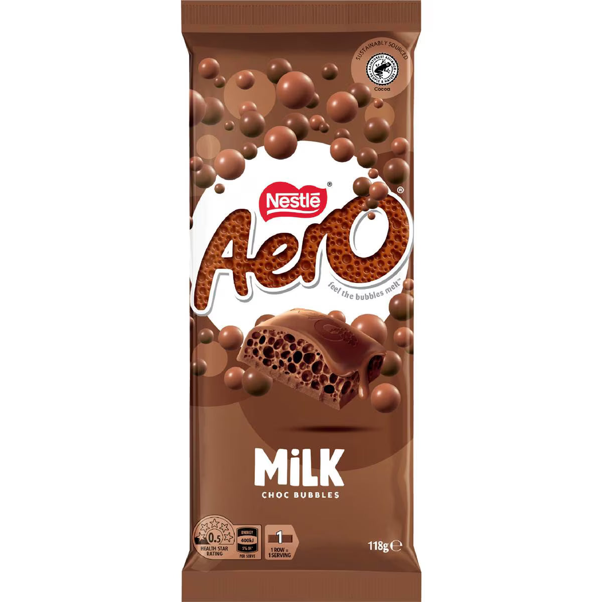 Aero Milk Chocolate Block Block | 118g | Nestle | YG-111784-MC-977544