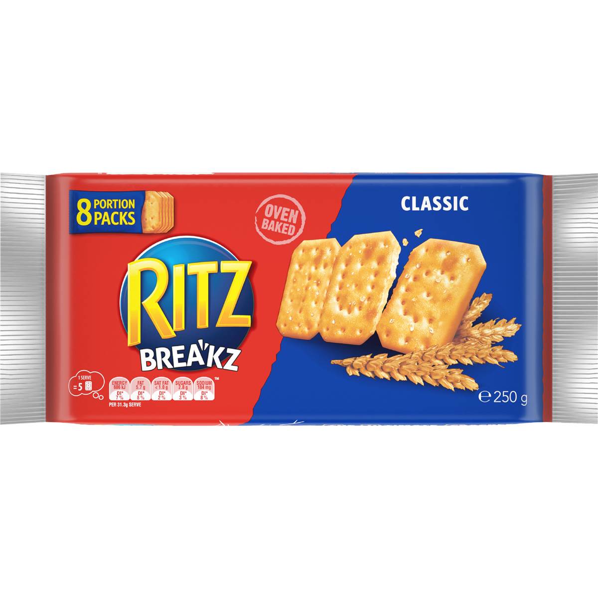 Breakz Classic Crackers | 250g | Ritz | YG-111725-MC-977382