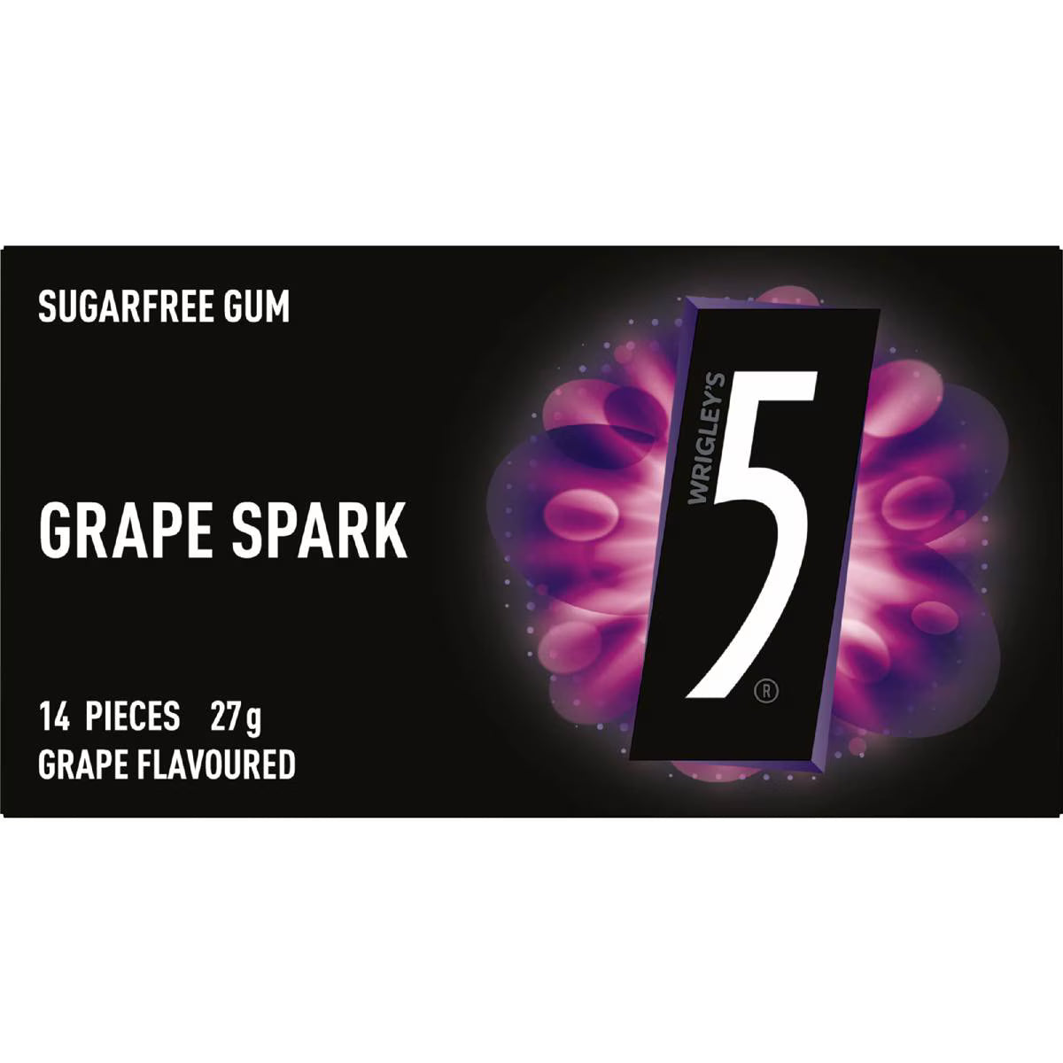 Grape Spark Sugar Free Chewing Gum | 27g | 5gum | YG-112550-MC-976862