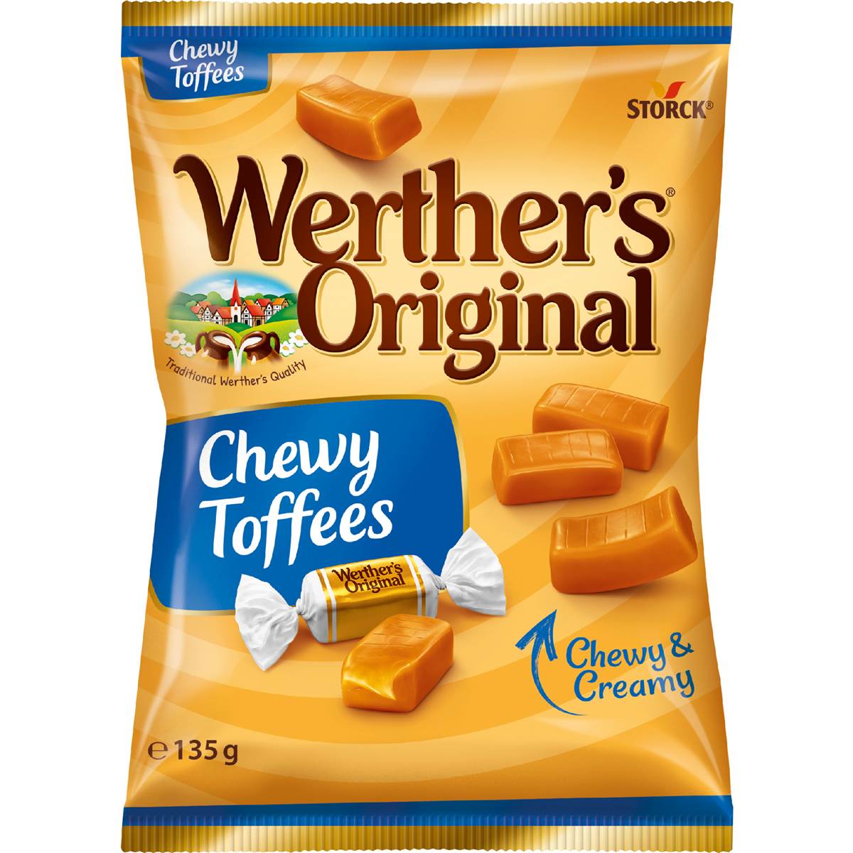 Chewy Toffees | 135g | Werther's Original | YG-112562-MC-976909