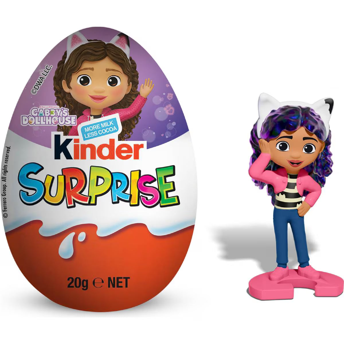 Surprise Chocolate Egg Pink | 20g | Kinder | YG-112711-MC-977683