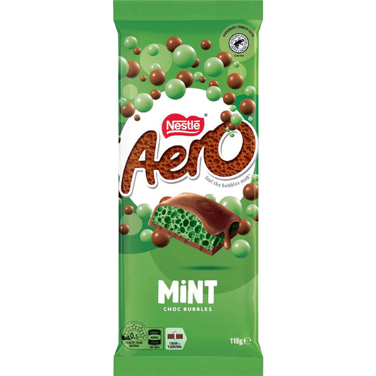 Peppermint Milk Chocolate Block | 118g | Aero | YG-007806-MC-977548