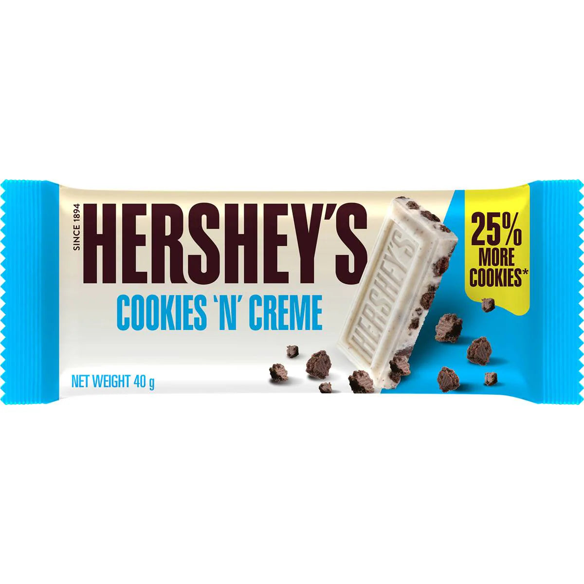 Cookies 'N' Creme Bar | 40g | Hershey's | YG-111789-MC-977558