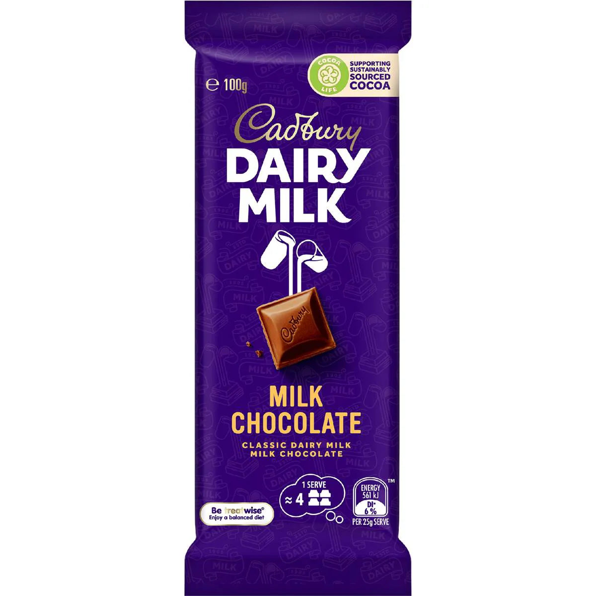 Dairy Milk Chocolate Block | 100g | Cadbury | YG-111786-MC-977547