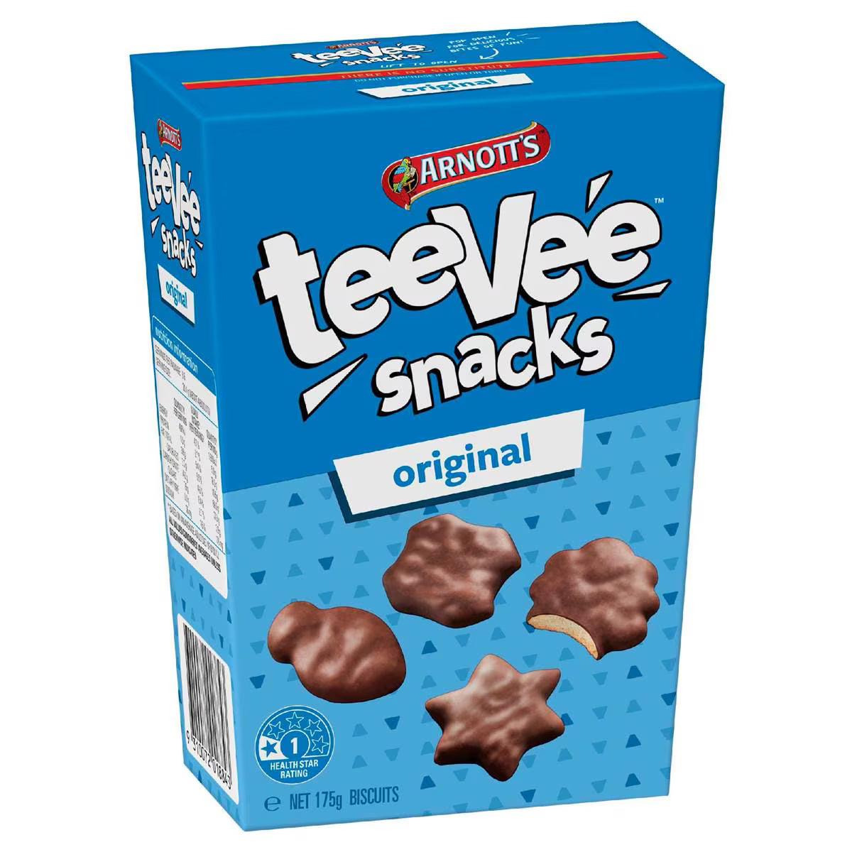 Tee Vee Snacks Original Chocolate Biscuits | 175g | Arnott's | YG-111750-MC-977457