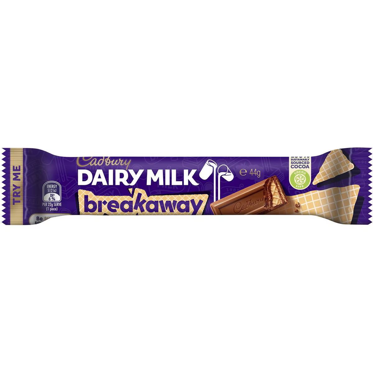 Dairy Milk Breakaway Chocolate Bar | 44g | Cadbury | YG-112691-MC-977627